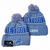 Detroit Lions Team Logo Knit Hat YD (5),baseball caps,new era cap wholesale,wholesale hats